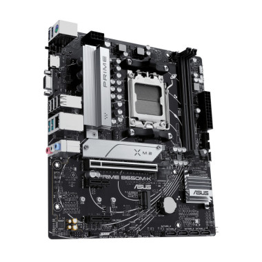 ASUCM042438 ASUS PRIME B650M-K - MATX - 2x DDR5 - HDMI - VGA - 2x M.2