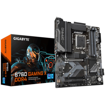GIGCM041426 GIGABYTE B760 GAMING X DDR4 - ATX - LGA 1700 - 4x DDR4 - HDMI - DP - 2x M.2 - 2.