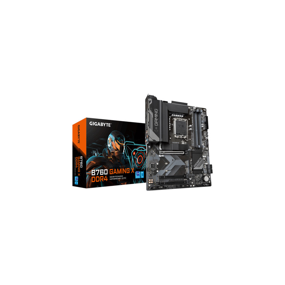 GIGCM041426 GIGABYTE B760 GAMING X DDR4 - ATX - LGA 1700 - 4x DDR4 - HDMI - DP - 2x M.2 - 2. GIGCM041426 GIGABYTE B760 GAMING X DDR4 - ATX - LGA 1700 - 4x DDR4 - HDMI - DP - 2x M.2 - 2.