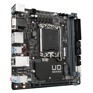 GIGCM041422 GIGABYTE H610I DDR4 - M-ITX - LGA 1700 - 2x DDR4 - VGA - HDMI - 2x DP - M.2