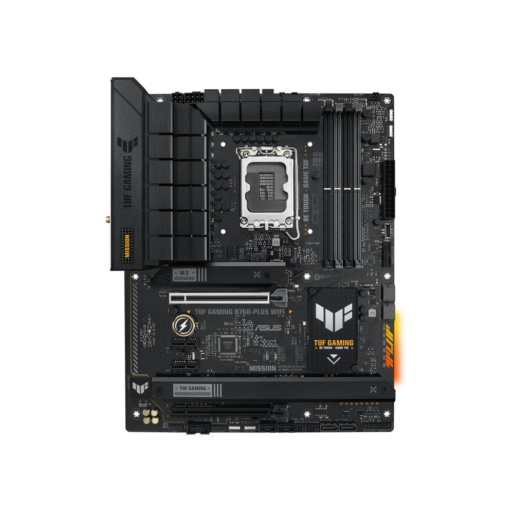 ASUCM041351 ASUS TUF GAMING B760-PLUS WIFI - ATX - LGA 1700 - 4x DDR5 - 2x PCIE X16 - HDMI - ASUCM041351 ASUS TUF GAMING B760-PLUS WIFI - ATX - LGA 1700 - 4x DDR5 - 2x PCIE X16 - HDMI -