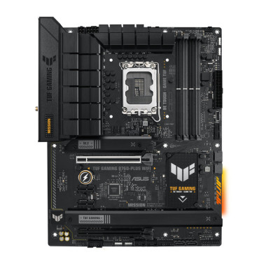 ASUCM041351 ASUS TUF GAMING B760-PLUS WIFI - ATX - LGA 1700 - 4x DDR5 - 2x PCIE X16 - HDMI -