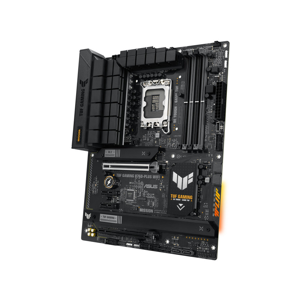 ASUCM041351 ASUS TUF GAMING B760-PLUS WIFI - ATX - LGA 1700 - 4x DDR5 - 2x PCIE X16 - HDMI -
