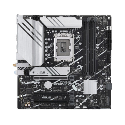 ASUCM041350 ASUS PRIME B760M-A WIFI D4 - MATX - LGA 1700 - 4x DDR4 - 3x PCIE X16 - 2x HDMI -