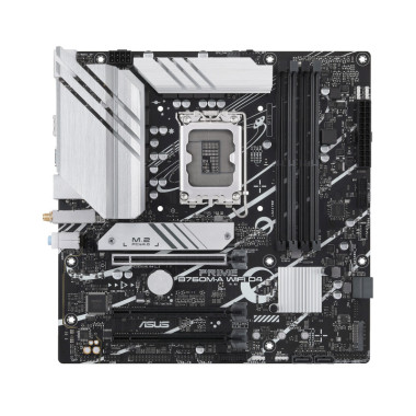 ASUCM041350 ASUS PRIME B760M-A WIFI D4 - MATX - LGA 1700 - 4x DDR4 - 3x PCIE X16 - 2x HDMI -