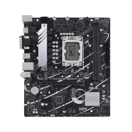 ASUCM041347 ASUS PRIME B760M-K D4 - MATX - LGA 1700 - 2x DDR4 - HDMI - VGA - 2x M.2