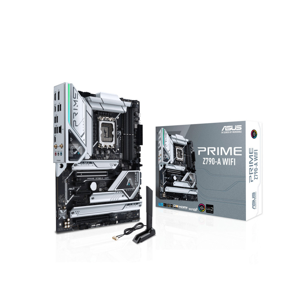 ASUCM041342 ASUS PRIME Z790-A WIFI - ATX - LGA 1700 - 4x DDR5 - 2x PCIE X16 - HDMI - DP - 4x