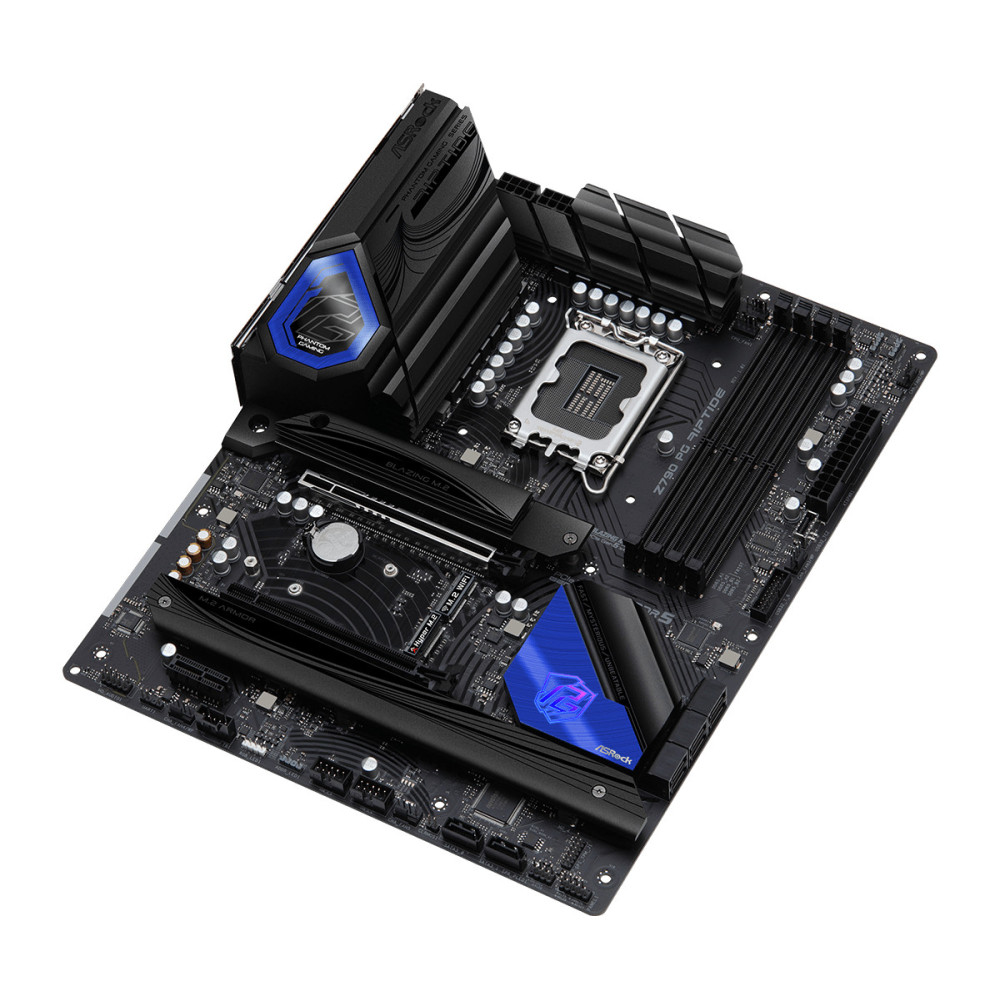 ASRCM041328 ASROCK Z790 PG RIPTIDE - ATX - LGA 1700 - 4x DDR5 - 3x PCIE X16 - 5x M.2