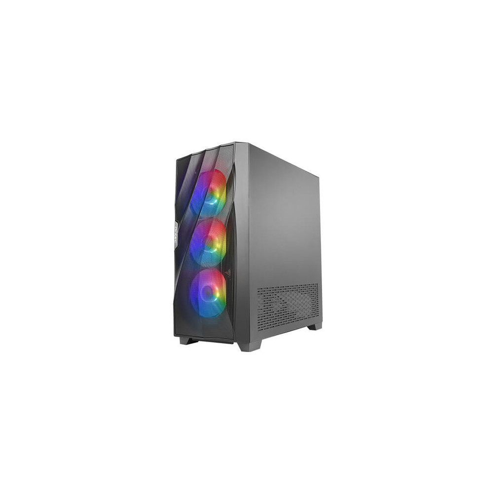 Antec Dark League DF700 FLUX - Mid tower - ATX - panneau latéral fenêtré (verre trempé) - pas d'alimentation - USB Audio