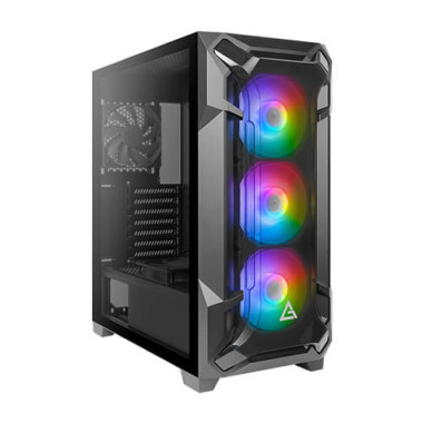 Antec DF600 Flux - Tour - ATX - panneau latéral fenêtré (verre trempé) - pas d'alimentation - USB Audio