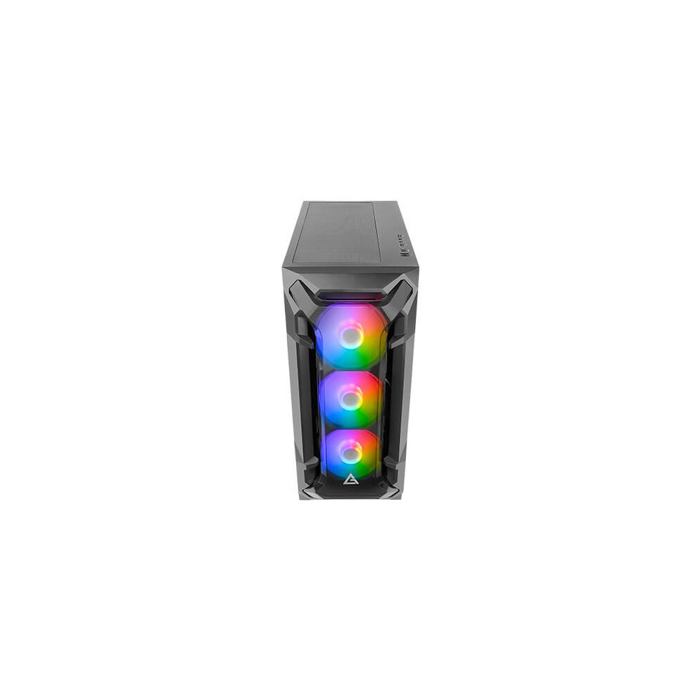 Antec DF600 Flux - Tour - ATX - panneau latéral fenêtré (verre trempé) - pas d'alimentation - USB Audio