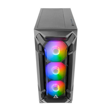 Antec DF600 Flux - Tour - ATX - panneau latéral fenêtré (verre trempé) - pas d'alimentation - USB Audio