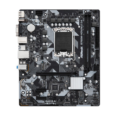 ASRCM040963 ASROCK B760M-HDV M.2 D4 - MATX - LGA 1700 - 2x DDR4 - HDMI - DP - 2x M.2