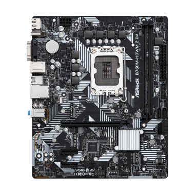 ASRCM040963 ASROCK B760M-HDV M.2 D4 - MATX - LGA 1700 - 2x DDR4 - HDMI - DP - 2x M.2