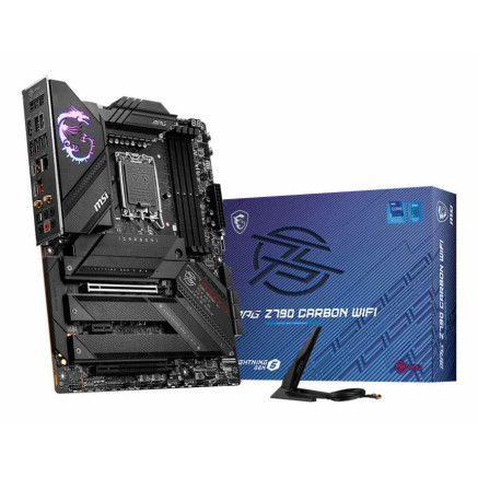 MSICM040534 MSI MPG Z790 CARBON WIFI - ATX - LGA 1700 - 4x DDR5 - 2x PCIE X16 - HDMI - 5x M.
