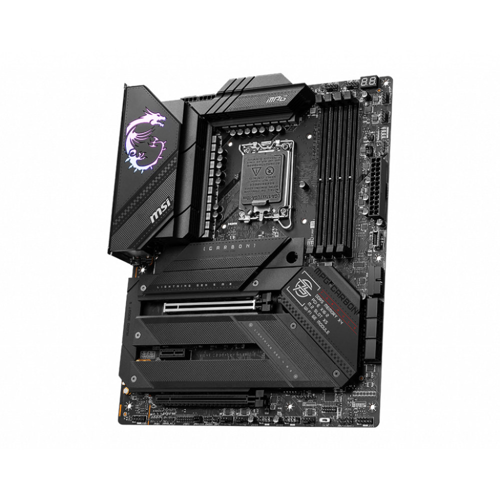 MSICM040534 MSI MPG Z790 CARBON WIFI - ATX - LGA 1700 - 4x DDR5 - 2x PCIE X16 - HDMI - 5x M.