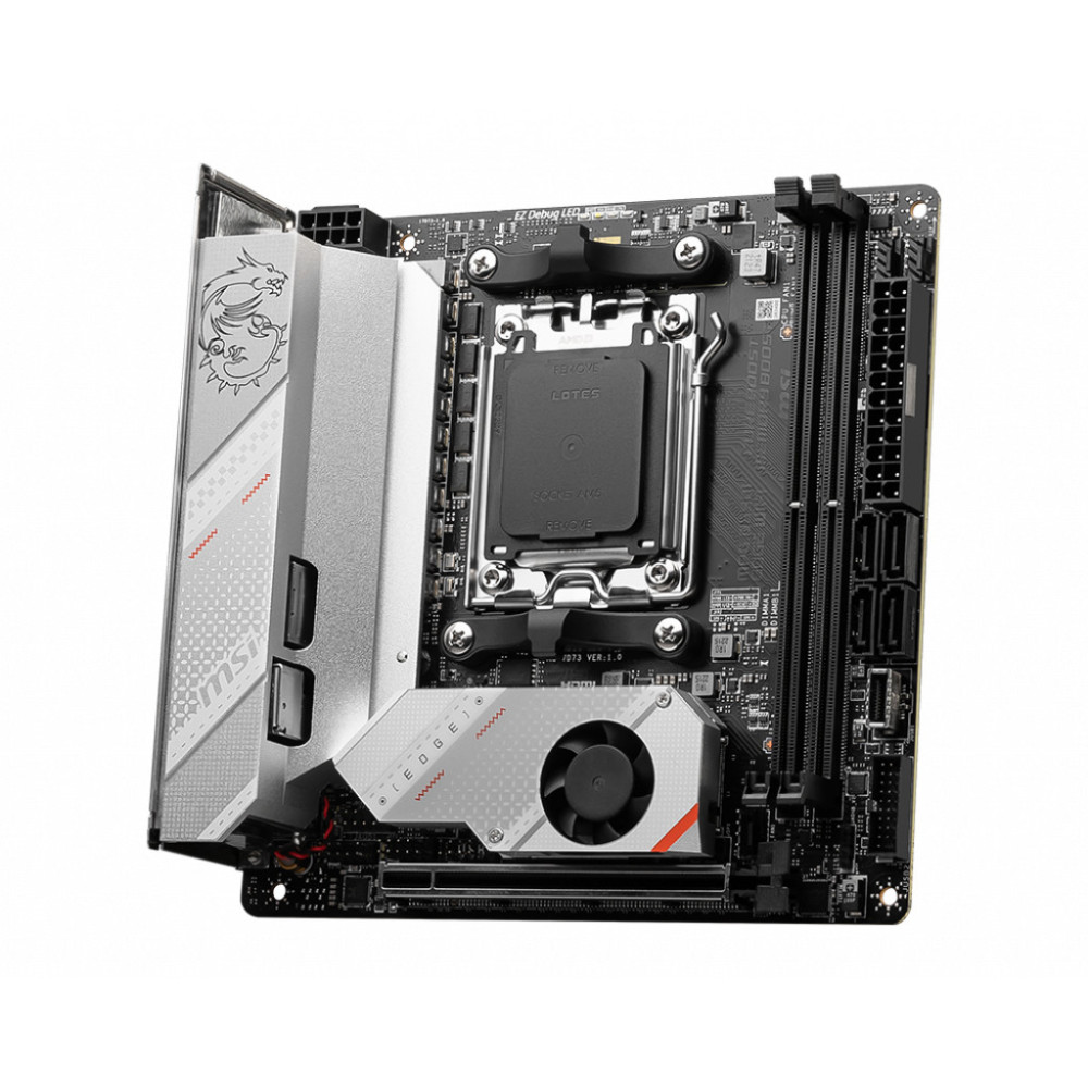 MSICM040531 MSI MPG B650I EDGE WIFI - MINI-ITX - AM5 - 2x DDR5 - HDMI - 2x M.2 - WIFI6E