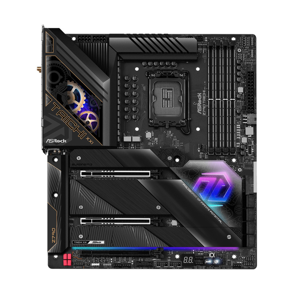 ASRCM040252 ASROCK Z790 TAICHI - E-ATX - LGA 1700 - Z790 - 4x DDR5 - PCIE 5.0 - 5x M.2 - SAT