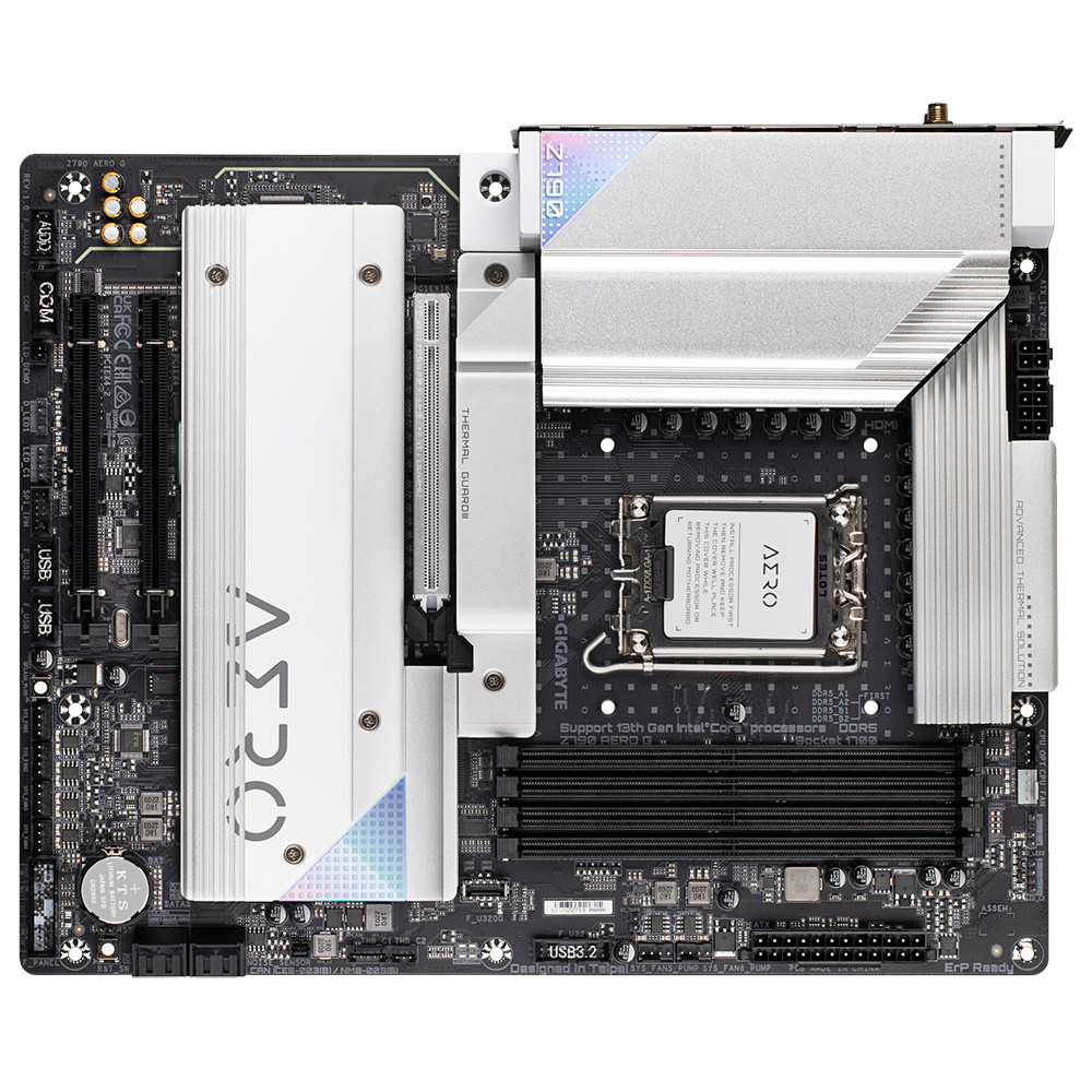 GIGCM040246 GIGABYTE Z790 AERO G - ATX - LGA 1700 - Z790 - 4x DDR5 - HDMI - USB-C - PCIE 5.0