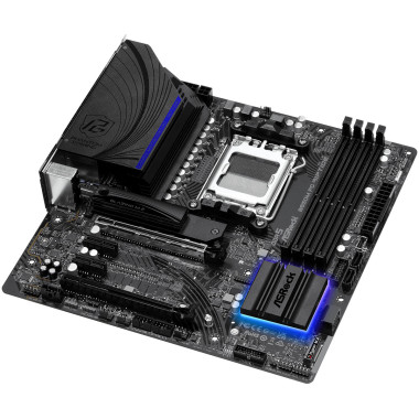 ASRCM040227 ASROCK B650M PG RIPTIDE - MATX - AM5 - 4x DDR5 - HDMI - DP - 2x PCIE - 2x M.2