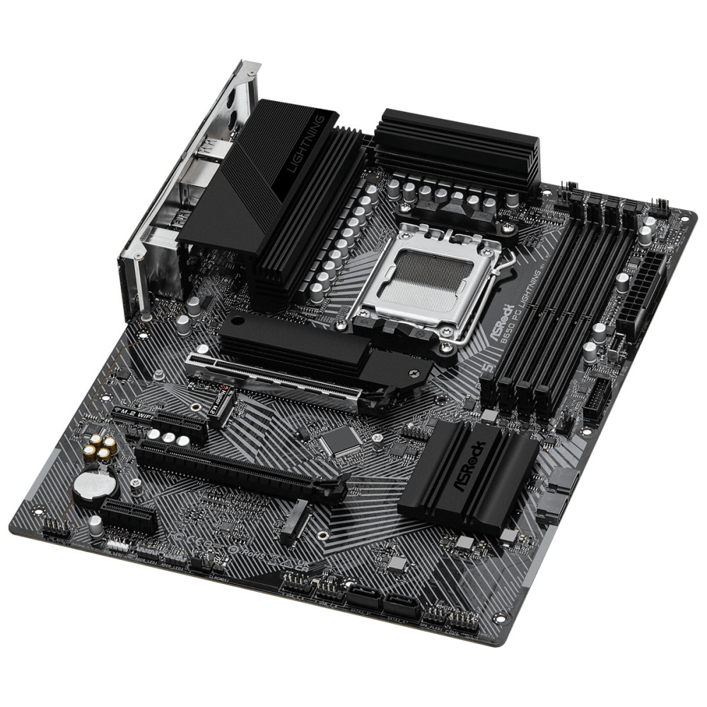 ASRCM040225 ASROCK B650 PG LIGHTNING - ATX - AM5 - 4x DDR5 - PCIE 5.0 - 3x M.2