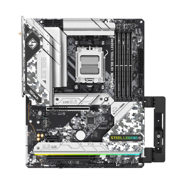 ASRCM040090 ASROCK X670E STEEL LEGEND - ATX - AM5 - 4x DDR5 - PCIE 5.0 - 4xM.2