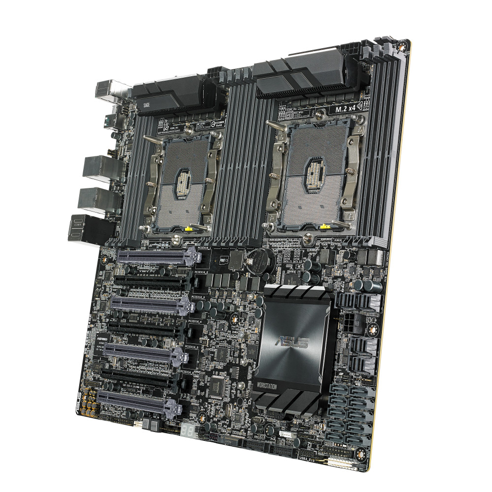 ASUCM040178 ASUS WS C621E SAGE - EEB - 2x CPU LGA3647 - C621 - 12x DDR4 - 7x PCIE - SLI