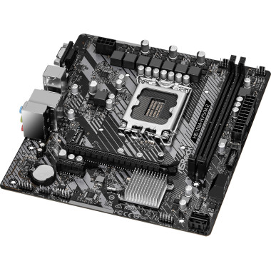 ASRCM040095 ASROCK H610M-HVS M.2 R2.0 - MATX - LGA 1700 - 2x DDR4 - HDMI - VGA - M.2