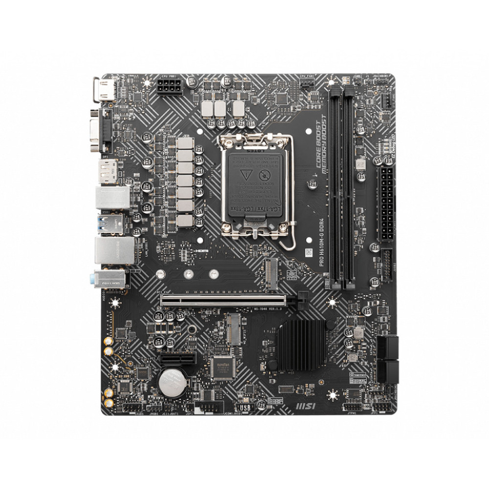 MSICM039403 MSI PRO H610M-G DDR4 - MATX - LGA 1700 - 2x DDR4 - HDMI - DP - VGA