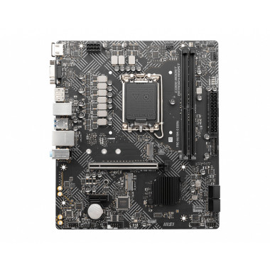 MSICM039403 MSI PRO H610M-G DDR4 - MATX - LGA 1700 - 2x DDR4 - HDMI - DP - VGA