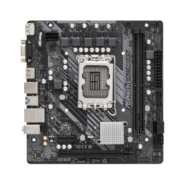 ASRCM039218 ASROCK H610M-HDV - MATX - LGA 1700 - 2x DDR4 - HDMI - DP - VGA
