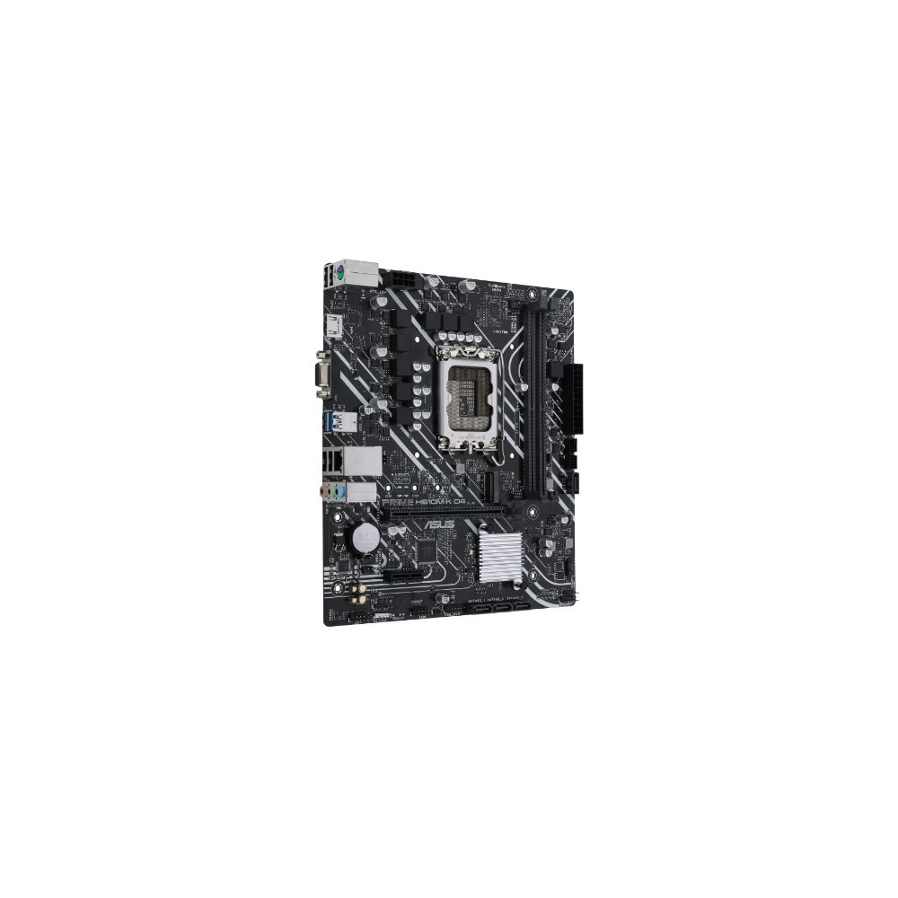 ASUCM039038 ASUS PRIME H610M-K D4 - MATX - LGA 1700 - 2x DDR4 - HDMI - VGA - M.2
