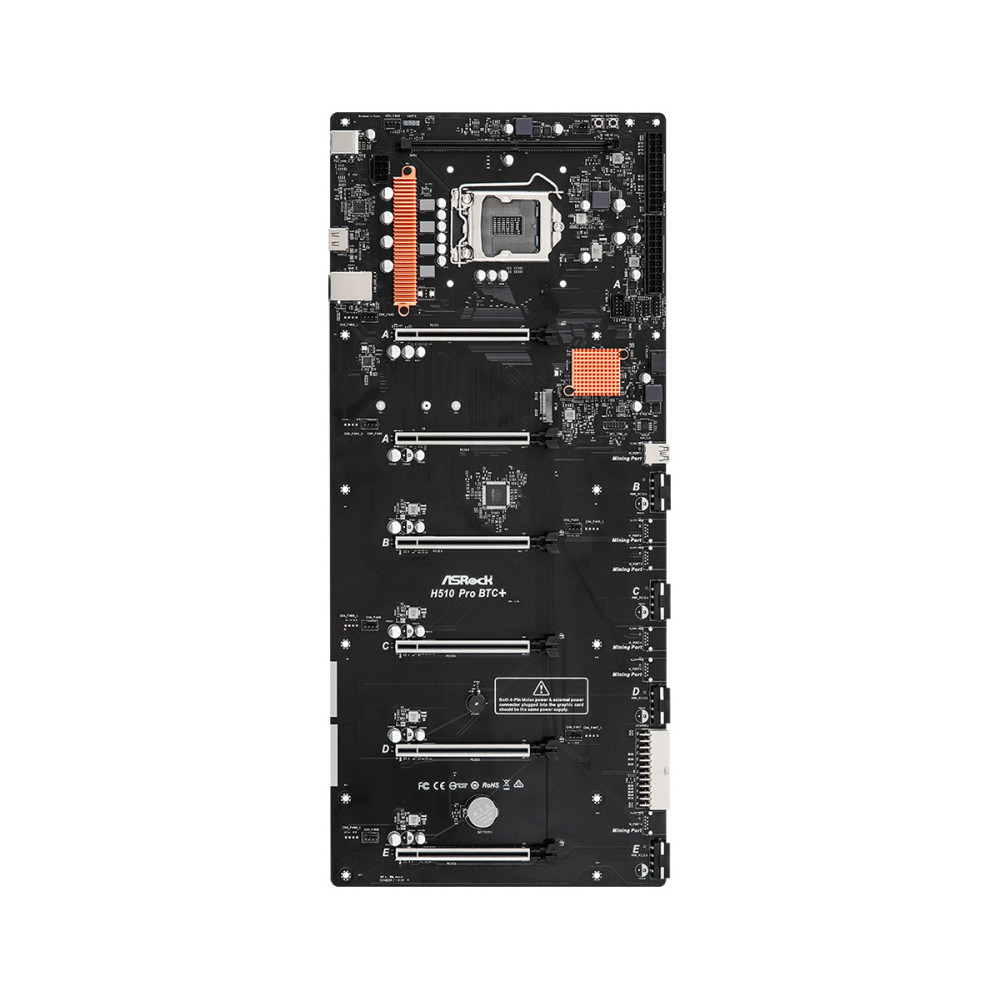ASRCM037915 ASROCK - ATX - LGA 1200 - 1x DDR4 - 6x PCIEX16 - M.2 - HDMI