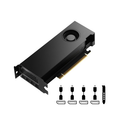 PNYCV043878 PNY NVIDIA RTX 4000 SFF ADA - 20Go GDDR6 - CUDA 6100