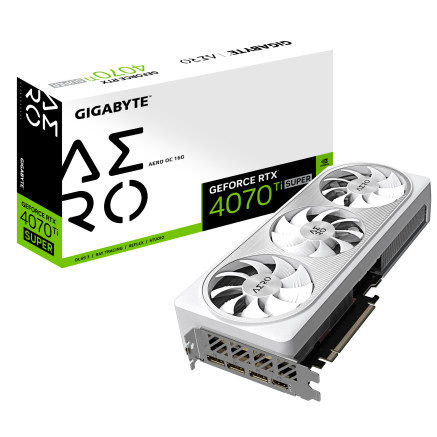 GIGCV043710 Carte Graphique - GIGCV043710 GIGABYTE RTX 4070 TI SUPER AERO OC 16G