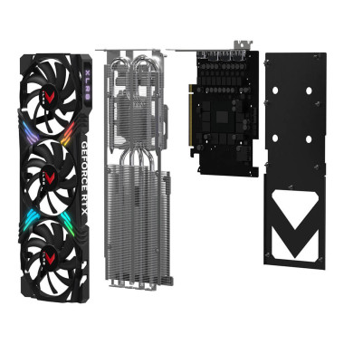 PNYCV043727 Carte Graphique - PNYCV043727 PNY RTX 4070 SUPER 12GB  XLR8 GAMING VERTO