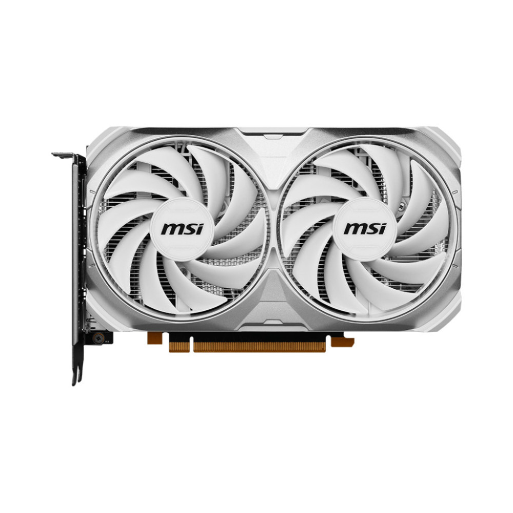 MSICV043482 Carte Graphique - MSICV043482 MSI RTX 4060 VENTUS 2X WHITE 8G OC - NVIDIA - 8Go GDDR6 - 2505MHz - HDMI  - 3x D