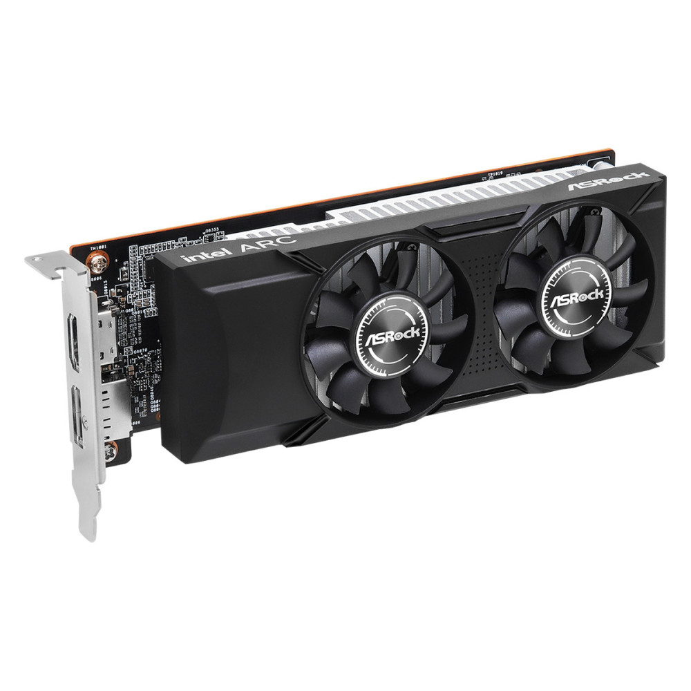 ASRCV042889 ASROCK INTEL ARC A380 LOW PROFILE 6GB - 6Go GDDR6 - 2000MHz