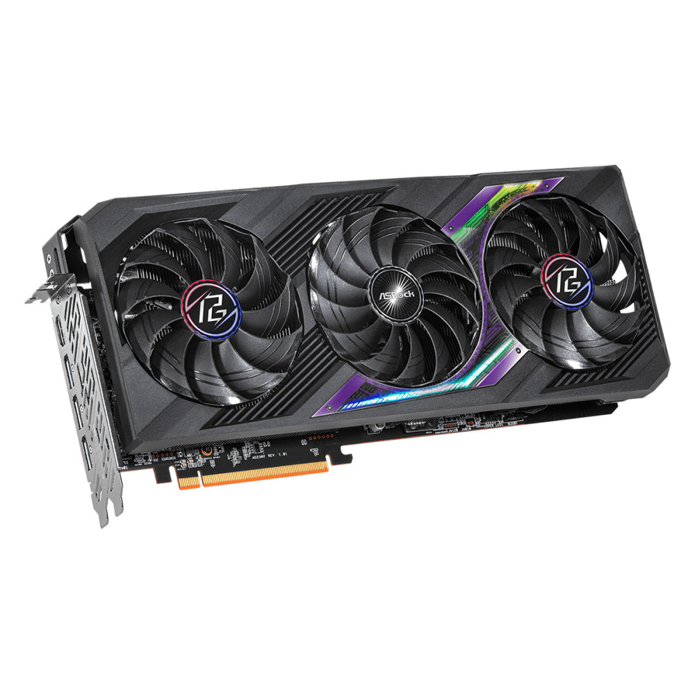 ASRCV042886 ASROCK AMD RX 7800 XT PHANTOM GAMING 16GB OC - 16Go GDDR6 - 2565MHz