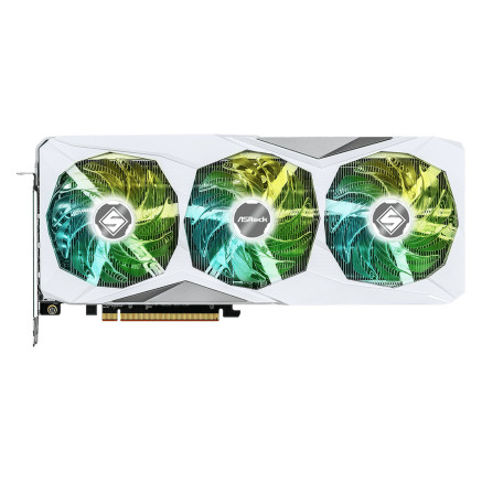 ASRCV042885 ASROCK AMD RX 7800 XT STEEL LEGEND 16GB OC - 16Go GDDR6 - 2520MHz - BLANC