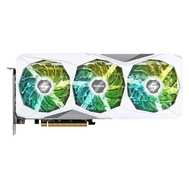 ASRCV042884 ASROCK AMD RX 7600 STEEL LEGEND  8GB OC - 8Go GDDR6 - 2725MHz - BLANC