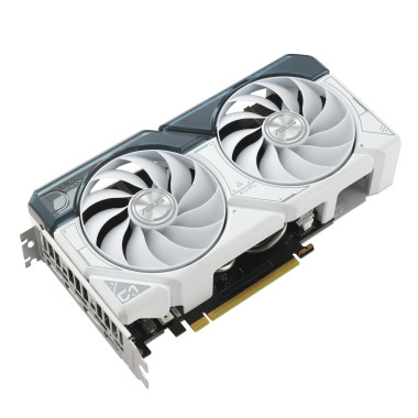 ASUCV042460 Carte Graphique - ASUCV042460 ASUS DUAL-RTX4060TI-O8G-WHITE - NVIDIA RTX 4060 Ti - 8Go GDDR6 - 2595MHz