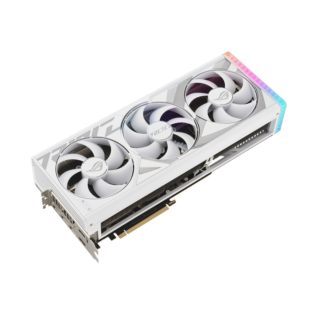 ASUCV042448 Carte Graphique - ASUCV042448 ASUS ROG-STRIX-RTX4090-O24G-WHITE - RTX 4090 - 24Go GDDR6X - 2640MHz - 2x HDMI -