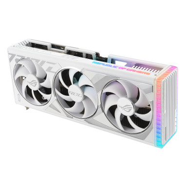 ASUCV042448 Carte Graphique - ASUCV042448 ASUS ROG-STRIX-RTX4090-O24G-WHITE - RTX 4090 - 24Go GDDR6X - 2640MHz - 2x HDMI -
