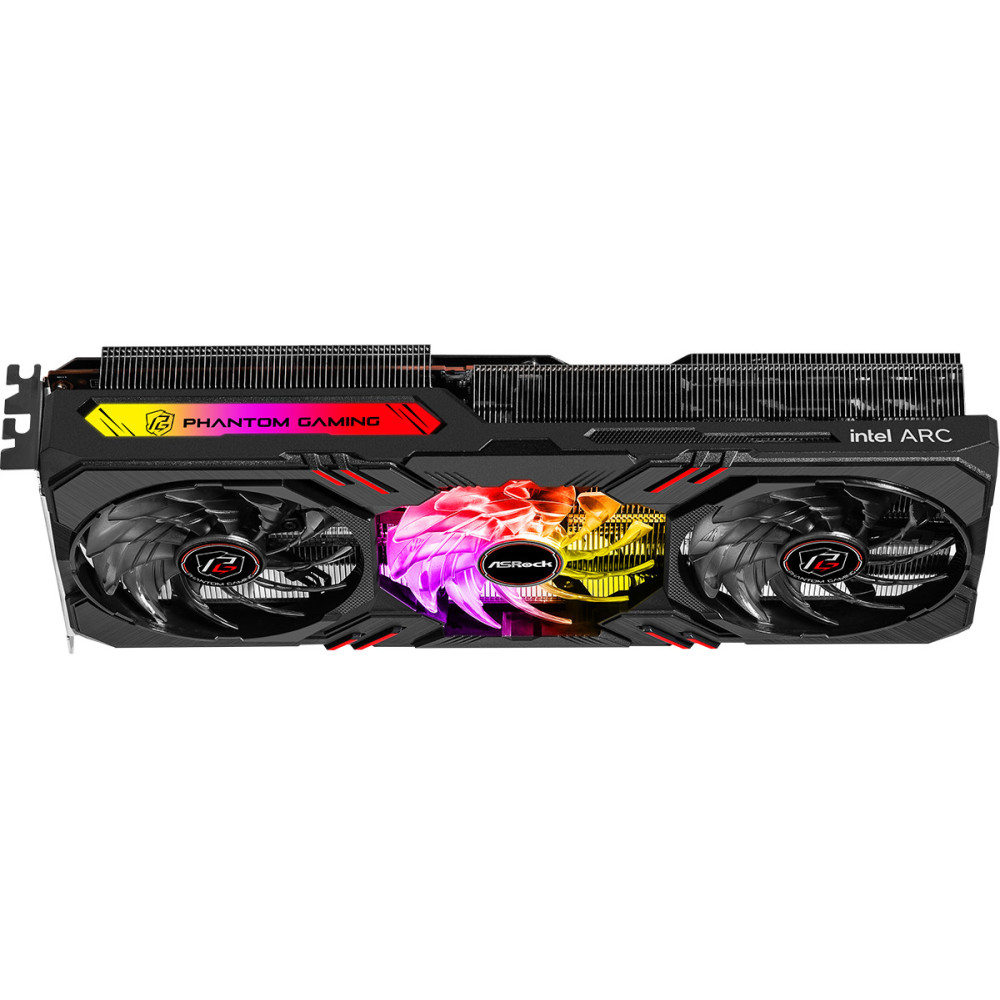 ASRCV040284 ASROCK INTEL ARC A770 PHANTOM GAMING D 8GB OC - 8Go GDDR6 - 2200MHz - HDMI - 3x