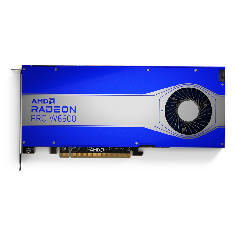AMDCV039759 AMD RADEON PRO W6600 - 8Go GDDR6 - PCIE 4.0 X16 - 4x DP AMDCV039759 AMD RADEON PRO W6600 - 8Go GDDR6 - PCIE 4.0 X16 - 4x DP