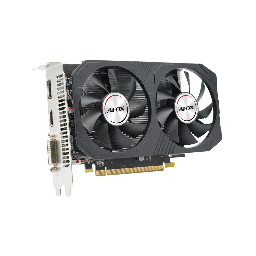 AFOCV038824 AFOX RX550 4GB DDR5 - HDMI - DVI - DP - 2x VENTILATEURS