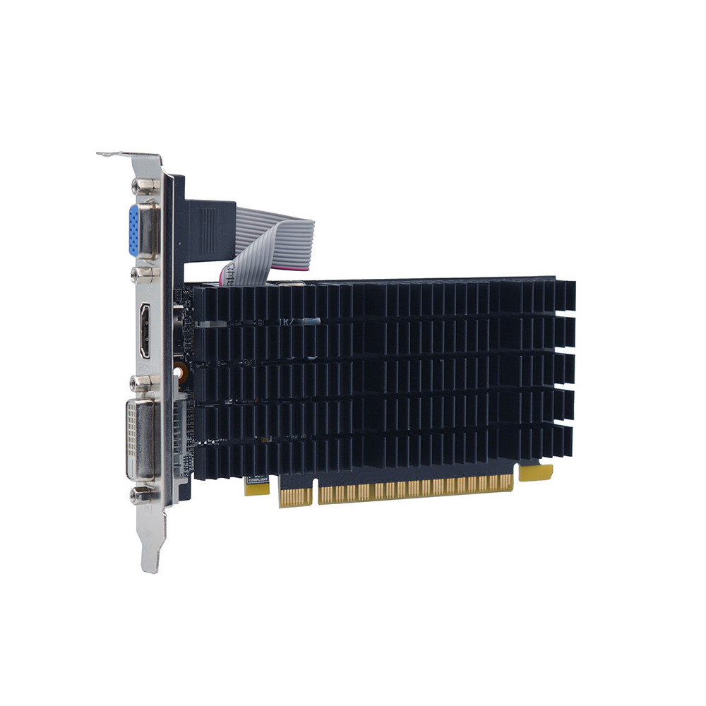 AFOCV038217 Carte Graphique - AFOCV038217 AFOX GT710 - 2Go DDR3 - HDMI - DVI - VGA - LOW PROFILE
