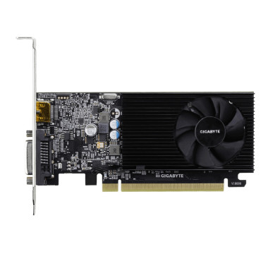 GIGCV037788 Carte Graphique - GIGCV037788 GIGBAYTE GV-N1030D4-2GL - 2Go GDDR4 - 1417MHz - HDMI - DVI - LOW PROFILE