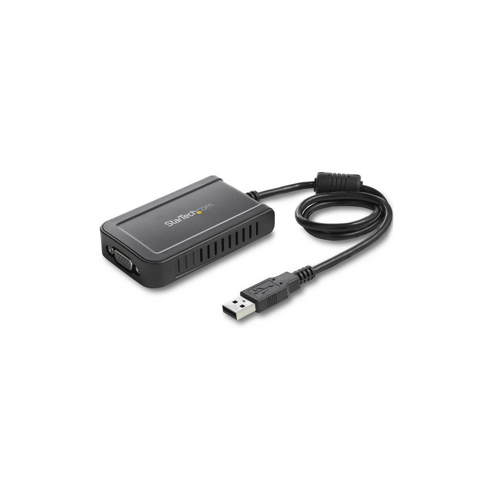 STACV028545 Adaptateur vidéo USB 2.0 vers VGA - Carte graphique externe - M F - 1920x1200 - STACV028545 Adaptateur vidéo USB 2.0 vers VGA - Carte graphique externe - M F - 1920x1200 -